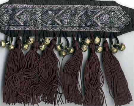 Black Bells and Tassels with E32 trim.