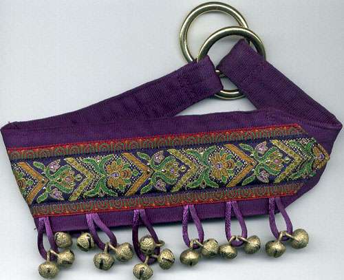 Purple Bell Collar