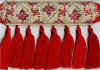 Red tassels collar with C11 trim.